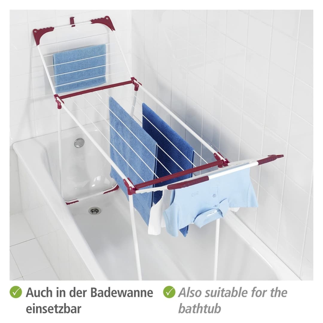 WENKO Wäscheständer Modell Summer Dry | Mehrfarbig
