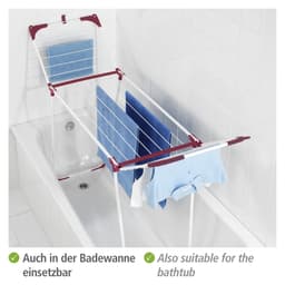WENKO Wäscheständer Modell Summer Dry | Mehrfarbig