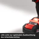 Einhell Akku-Schlagbohrschrauber TE-CD 18/48 Li-i-Solo | Rot 5