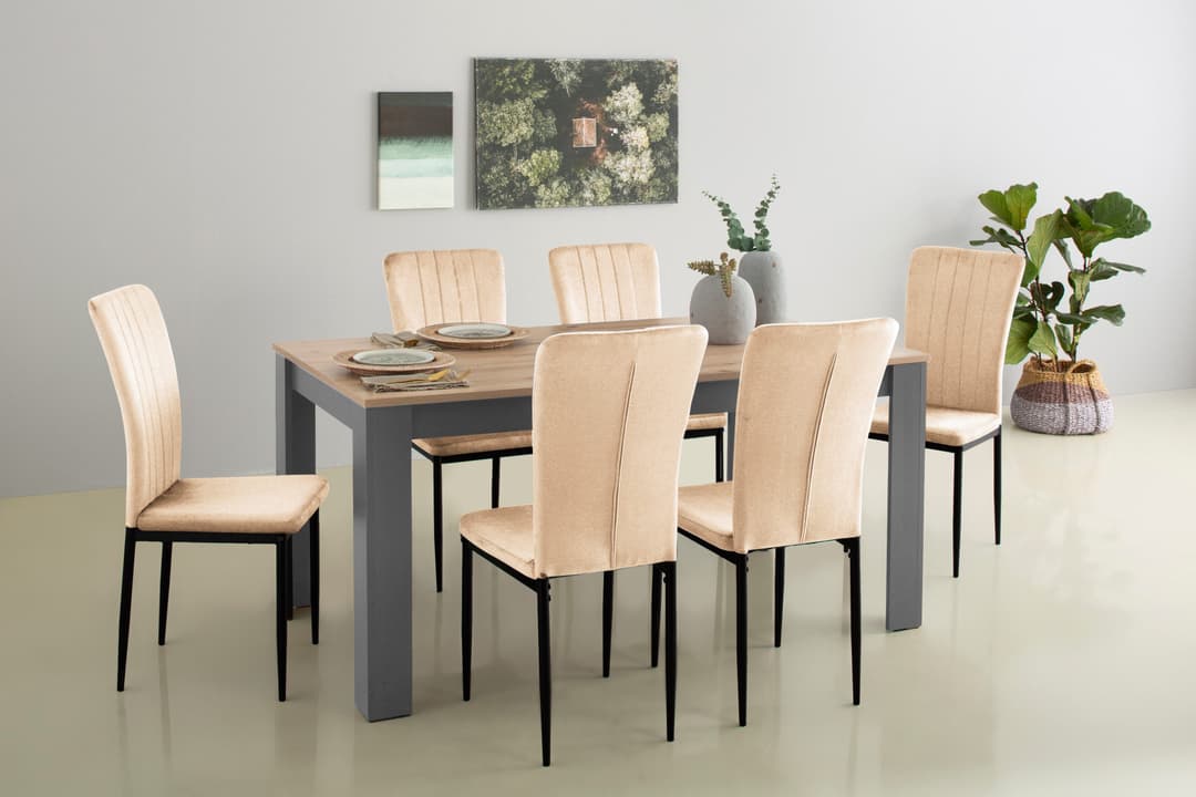 Home affaire Essgruppe Bergamo | Beige