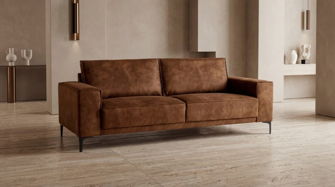 OTTO home 3-Sitzer OLAND | Braun