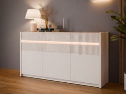 FORTE Oak Squere Sideboard | Beige