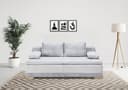 Home affaire Schlafsofa Ben | Grau