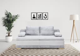 Home affaire Schlafsofa Ben | Grau