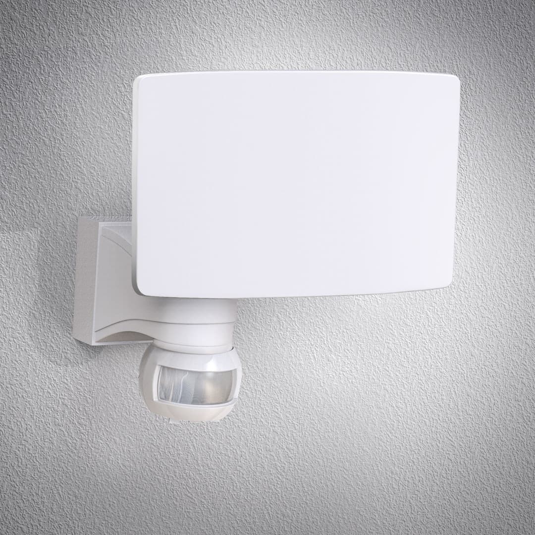 B.K.Licht LED Außen-Wandleuchte | Weiß
