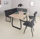 HELA Eckbank JANINA | Grau 2