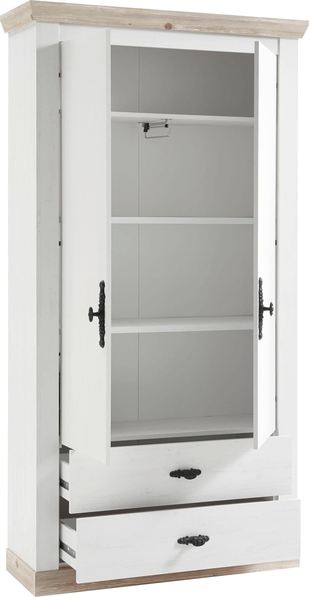 Home affaire Garderobenschrank Florenz | Weiß