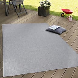 Paco Home Teppich Timber 125 | Grau