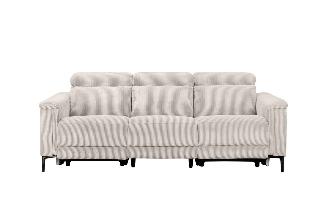 OTTO home 3-Sitzer LUND Cord | Beige