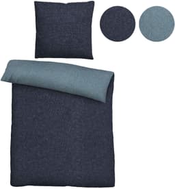 Biberna Wendebettwäsche Hermal | Blau