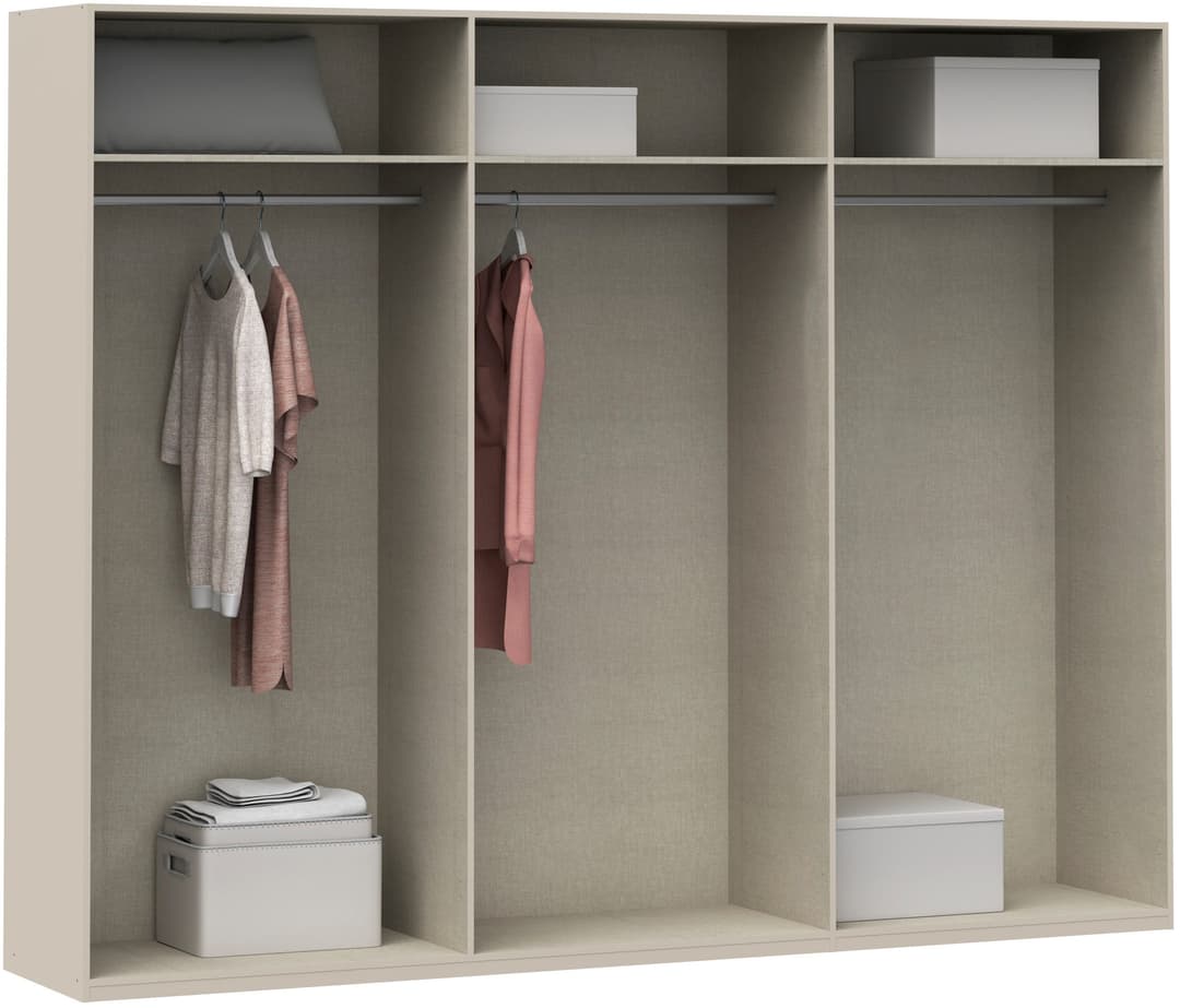 FORTE Kleiderschrank | Beige