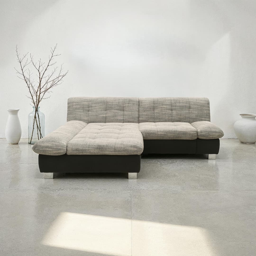 DOMO collection Ecksofa 100031 | Mehrfarbig