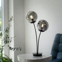 JUST LIGHT Tischleuchte BIG WIDOW | Schwarz 2
