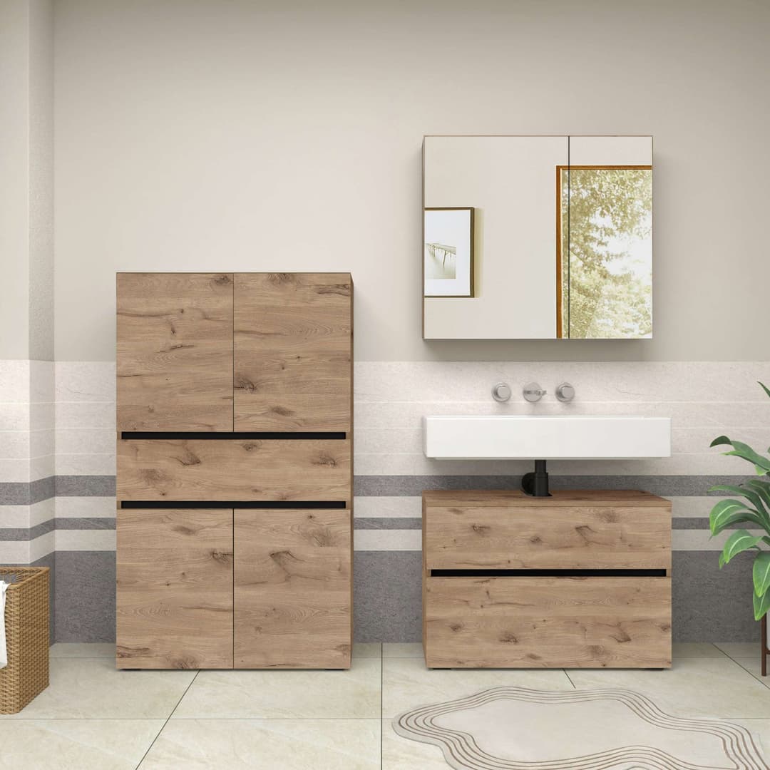 Home affaire Midischrank Wisla | Holztöne