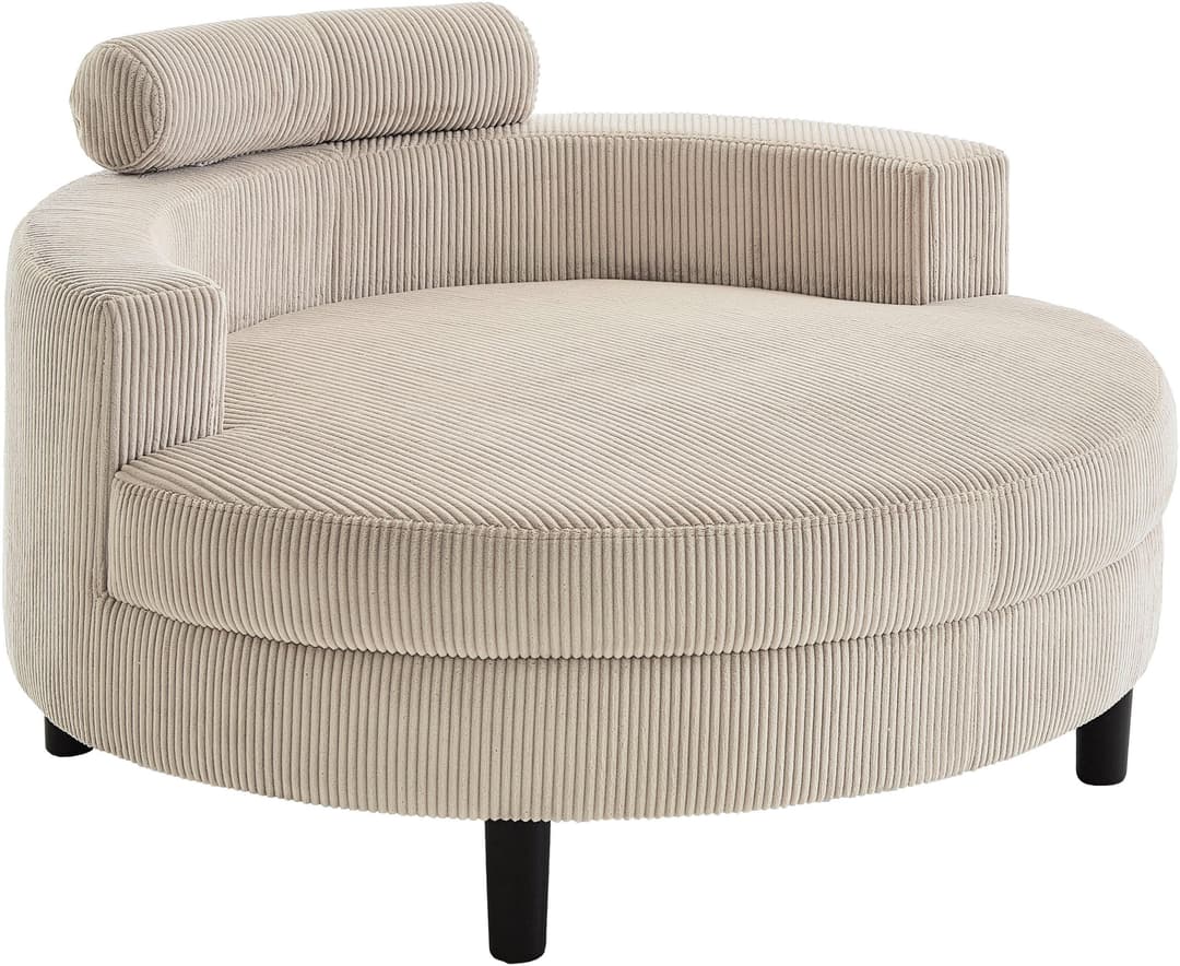 ATLANTIC home collection Loveseat Ravi Sessel | Beige