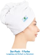 HAMMETEX Turban-Handtuch | Weiß 2