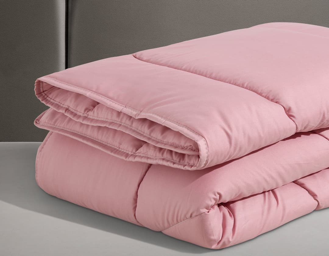 OTTO home Microfaserbettdecke Microlux | Rosa