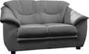 sit&more 2-Sitzer Savona | Schwarz