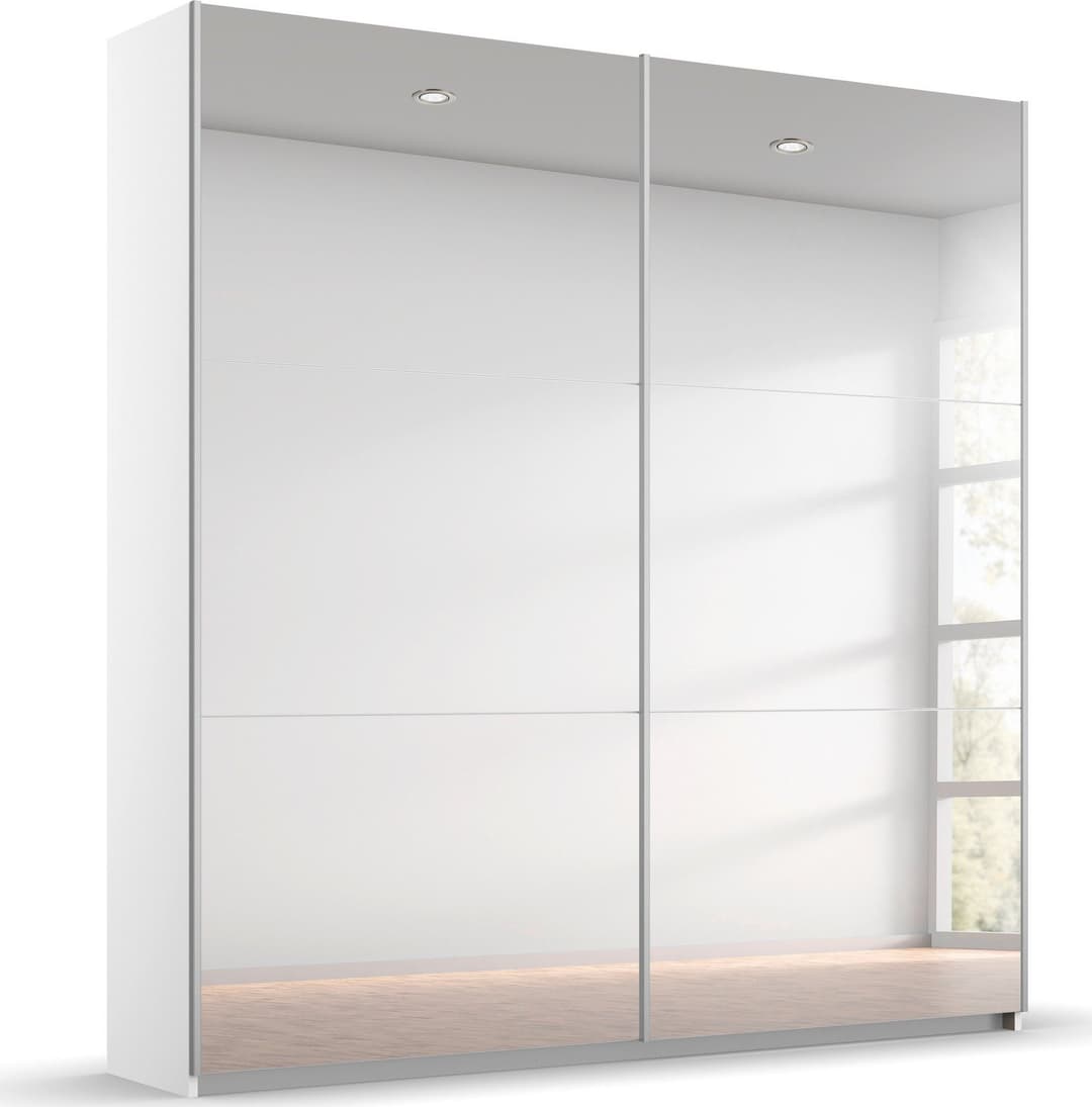 rauch Schwebetürenschrank REFLECT | Weiß