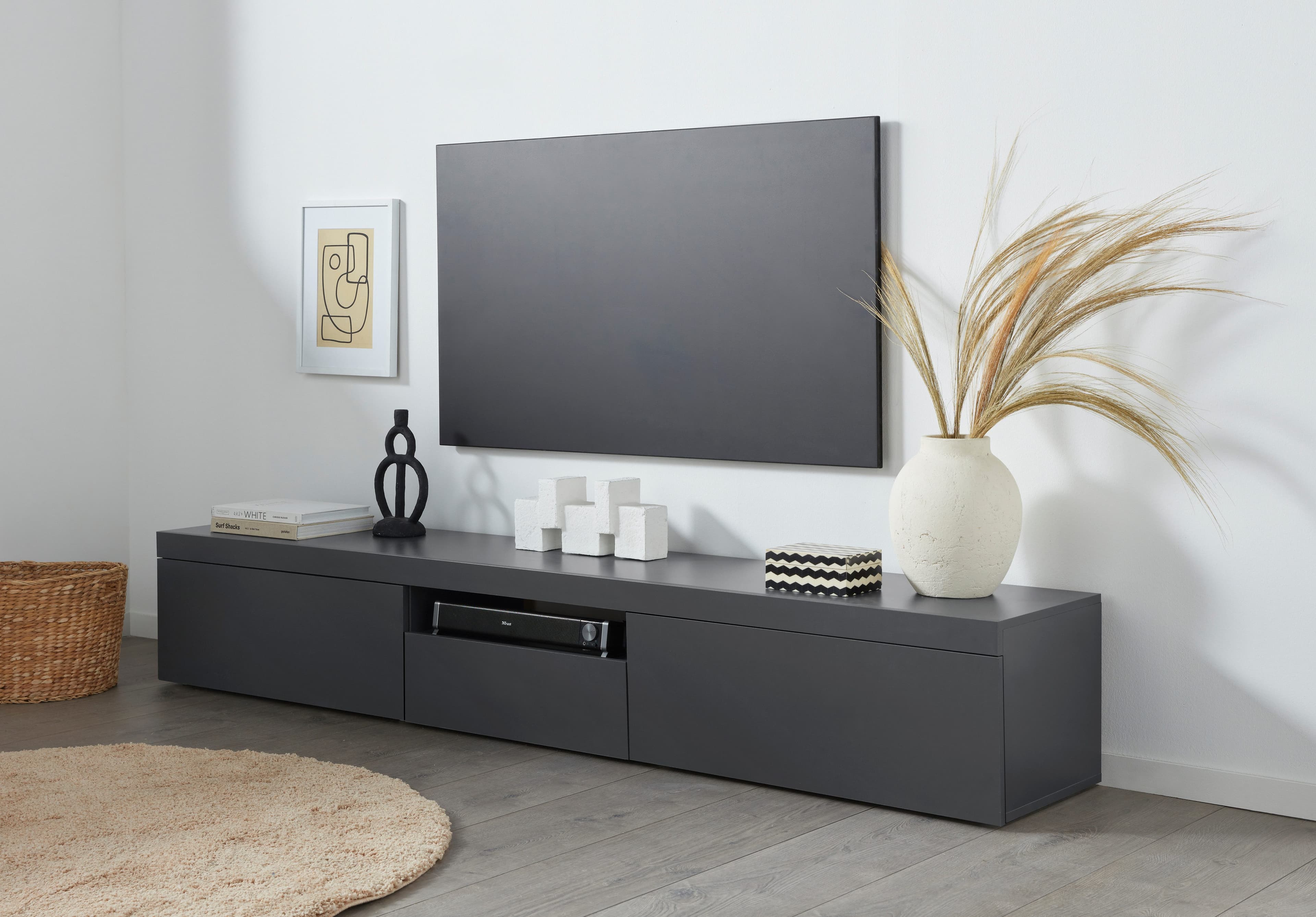 Home affaire Lowboard Essential | Grau