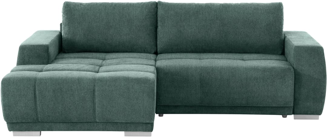 Home affaire Ecksofa Bolero L-Form | Grün