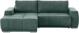 Home affaire Ecksofa Bolero L-Form | Grün