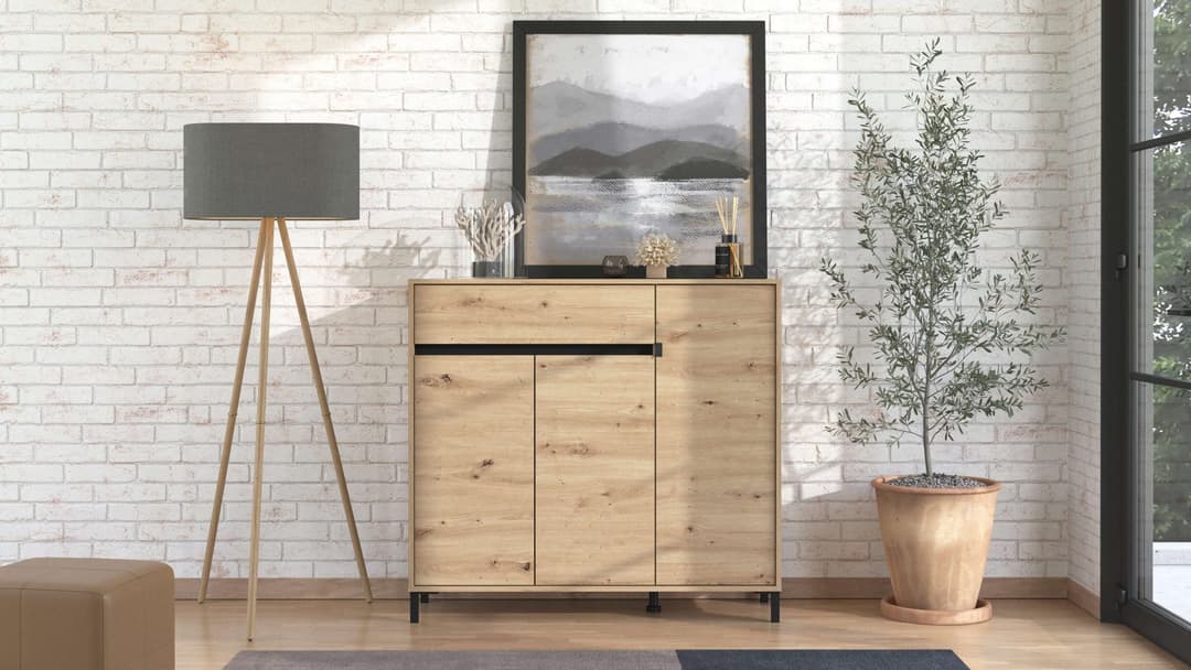 Home affaire Schuhkommode Flannan | Holztöne