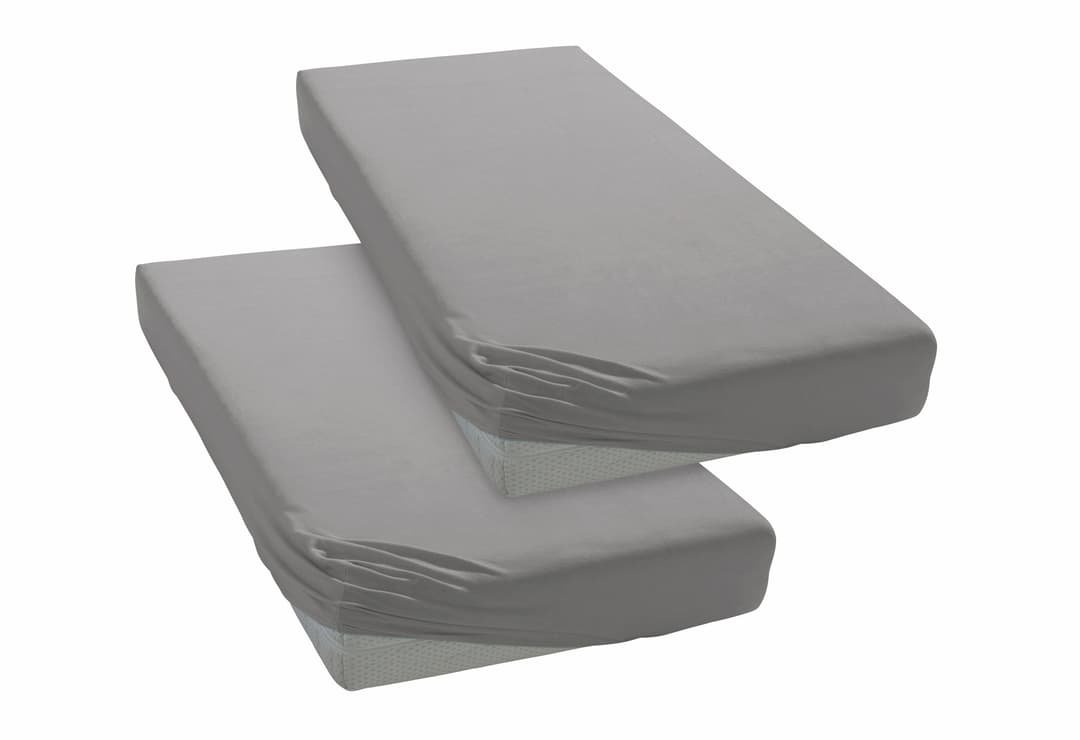 OTTO home Spannbettlaken PHYSALIS | Grau