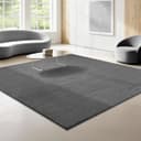 the carpet Teppich Relax | Grau