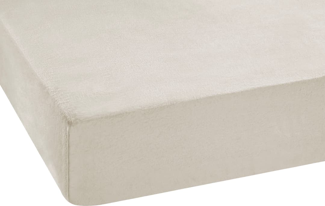SETEX Spannbettlaken Feinbiber | Beige