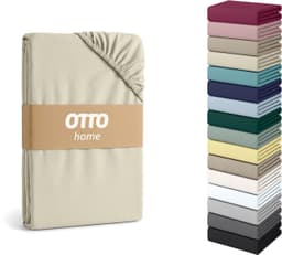 OTTO home Spannbettlaken Physalis Topper COMFORT | Beige
