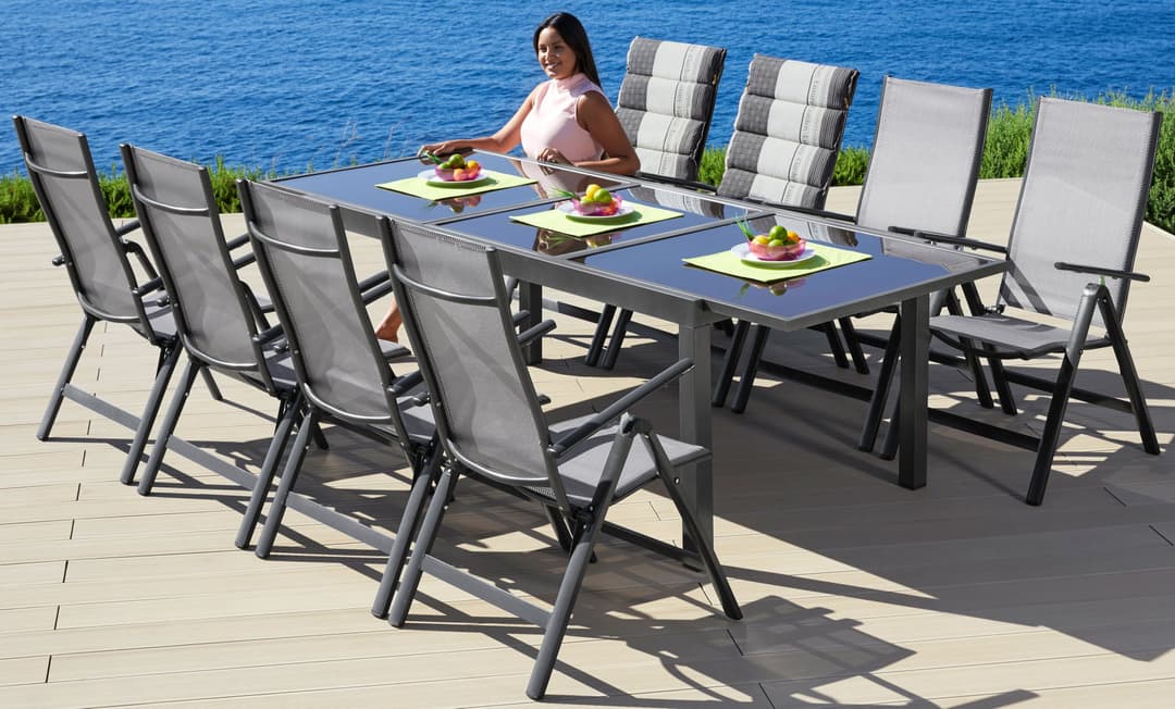 MERXX Garten-Essgruppe Amalfi | Braun