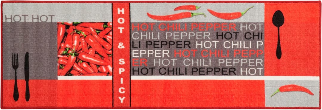 Andiamo Küchenläufer Hot Pepper | Rot