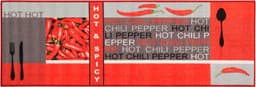 Andiamo Küchenläufer Hot Pepper | Rot
