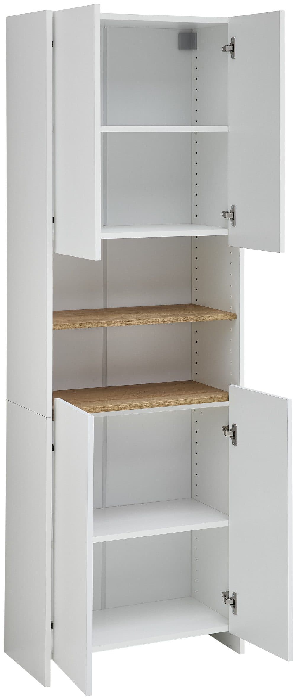 Saphir Hochschrank Quickset 100 | Weiß