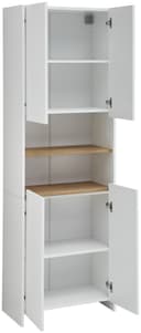 Saphir Hochschrank Quickset 100 | Weiß 3