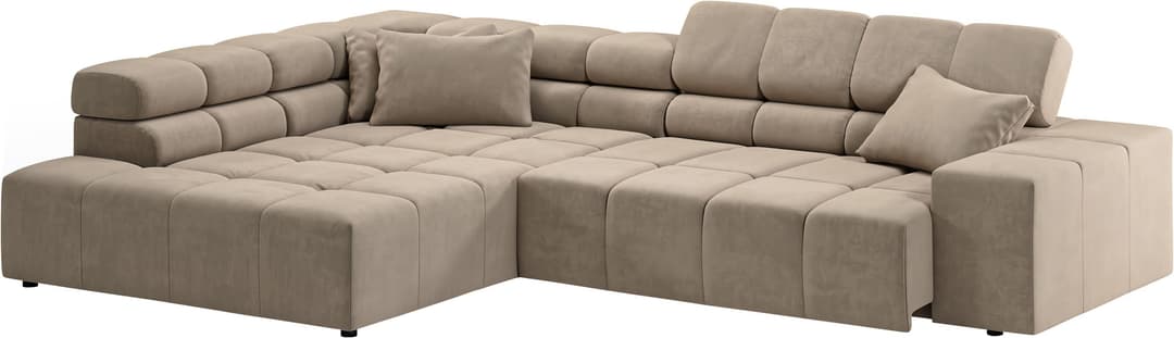 Home affaire Ecksofa Ancona | Beige