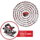 Einhell Akku-Handkreissäge TE-CS 18/150-2 Li - Solo | Schwarz 3