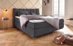 Home affaire Boxspringbett Océane | Grau