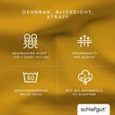 Schlafgut Spannbettlaken PURE | Gelb 3