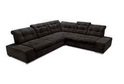 sit&more Ecksofa Pale L-Form | Schwarz