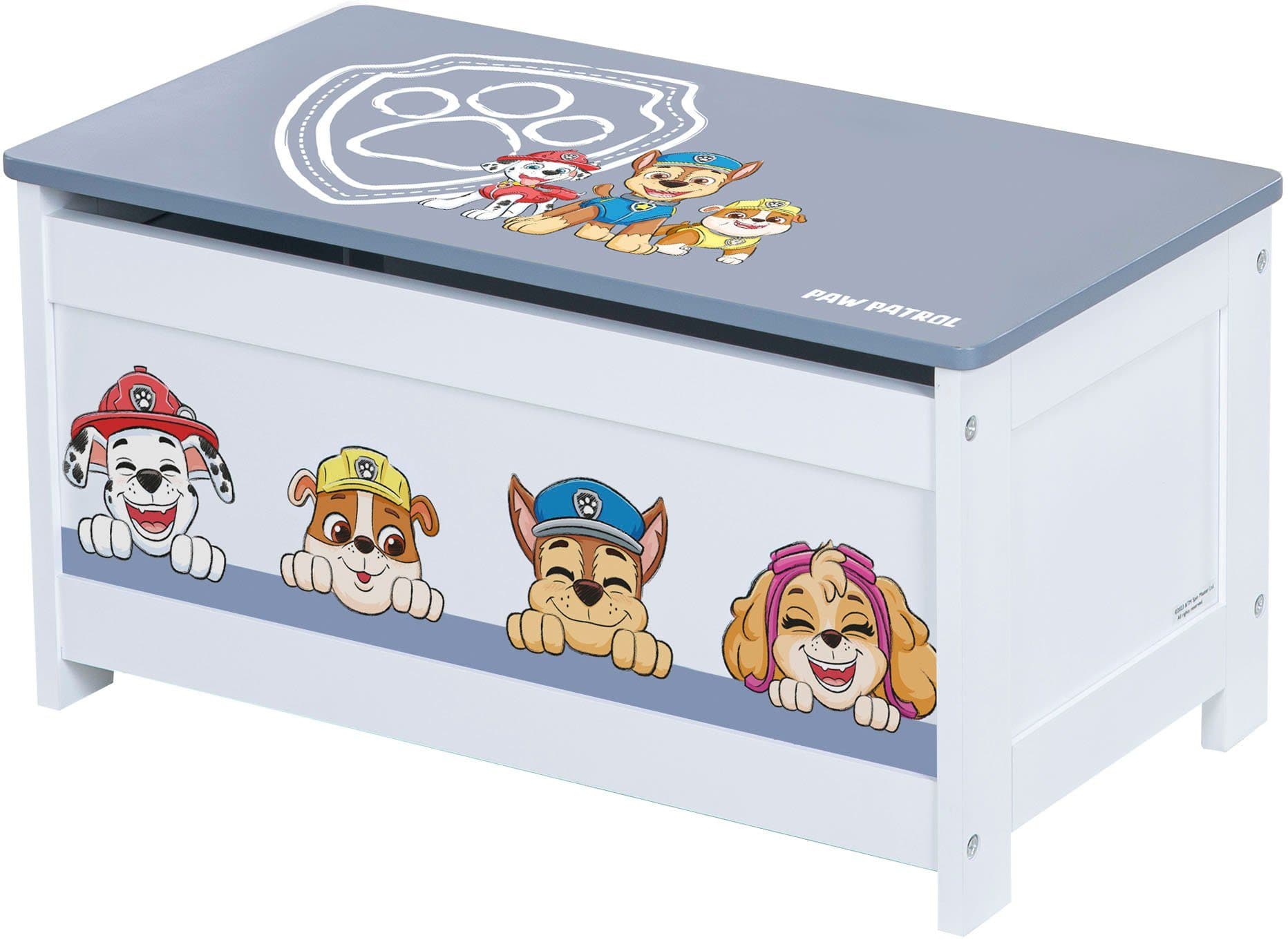 roba® Truhe PAW Patrol, mit Deckelbremse | Mehrfarbig