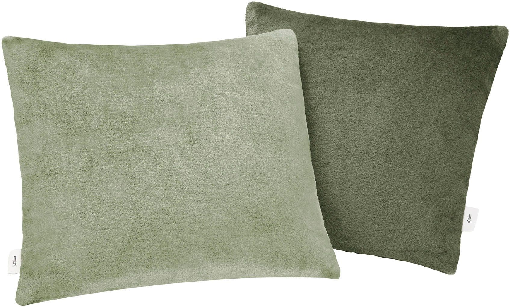 s.Oliver Dekokissen double soft | Grün