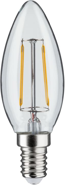 Paulmann LED-Filament 5er Pack 2,6W Kerze E14 klar 2700K | Transparent