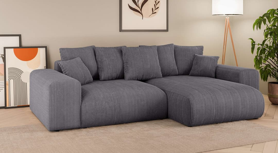 Home affaire Ecksofa LAKESIDE | Grau