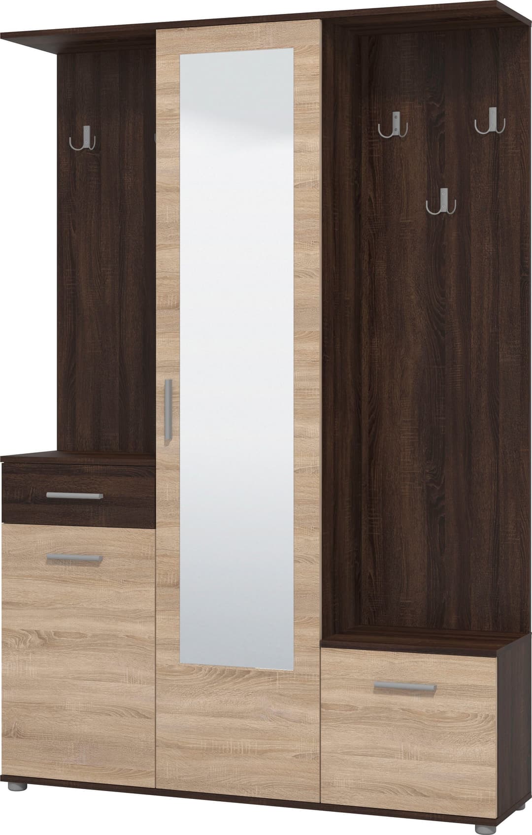 INOSIGN Kompaktgarderobe Martin | Holztöne