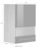 OPTIFIT Glashängeschrank Bern | Grau 3