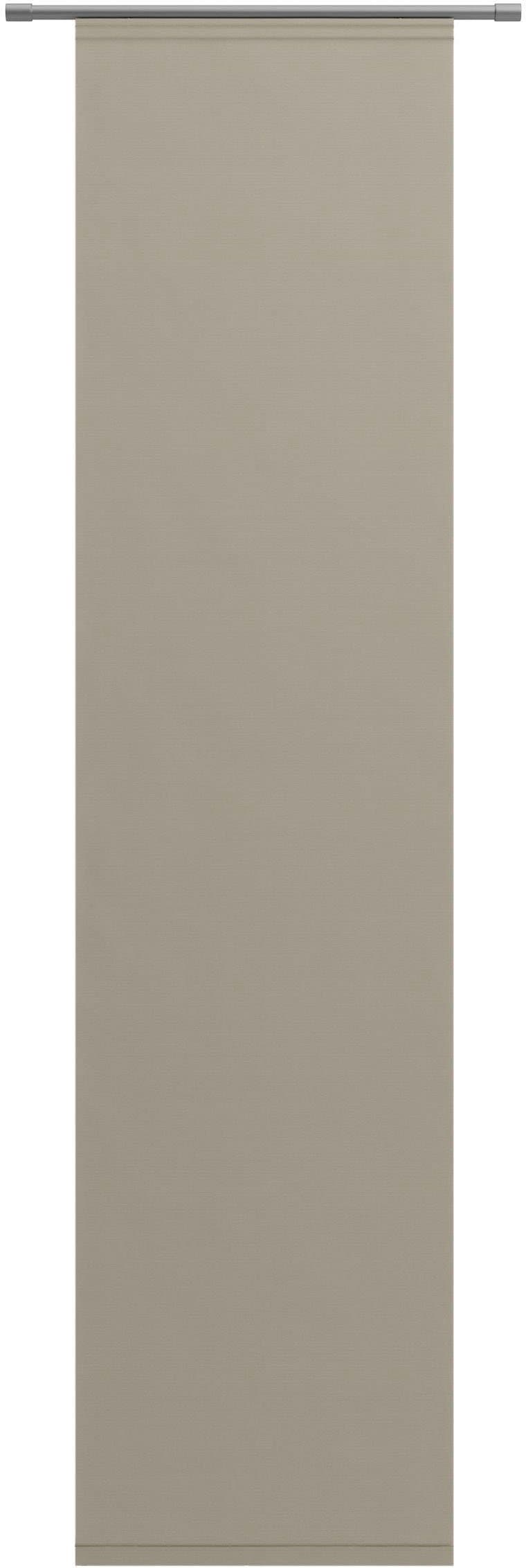 Schiebegardine Galena Uni | Grau
