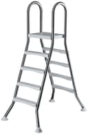 KWAD Poolleiter Edelstahlleiter | Silber