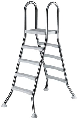 KWAD Poolleiter Edelstahlleiter | Silber